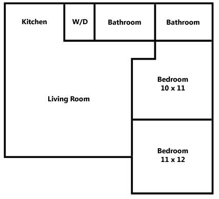 Floorplan - Dunnhill Apartments