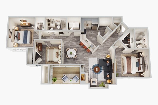 C1 - 3 Bed 2 Bath - Rise Avalon