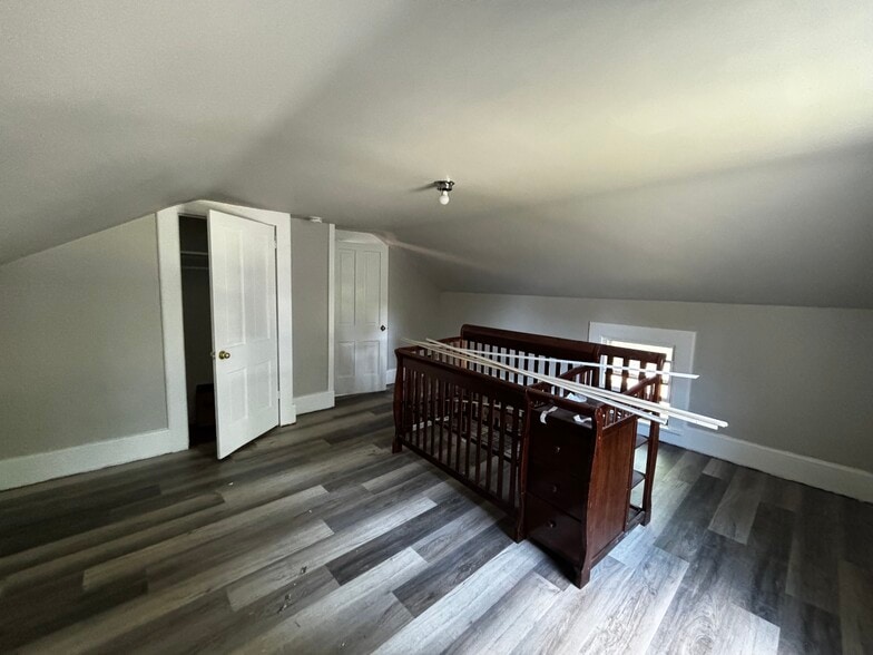 Bedroom upstairs - 420 E 2nd Ave