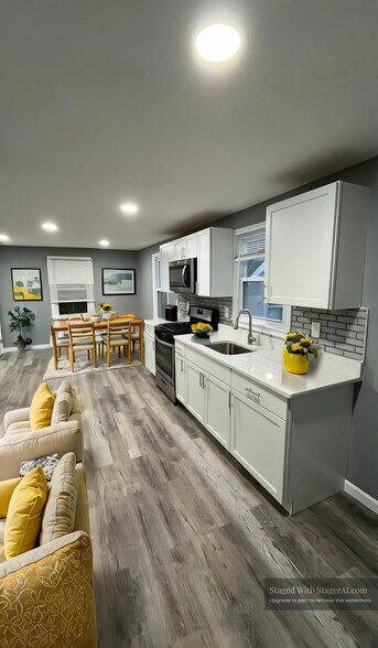Kitchen Living Room - 89 3rd St