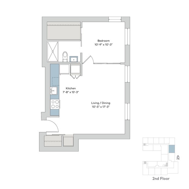 Floorplan - Interstate Flats