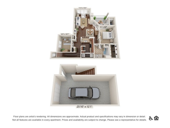 2A floor plan Somerset Townhomes - Somerset Townhomes