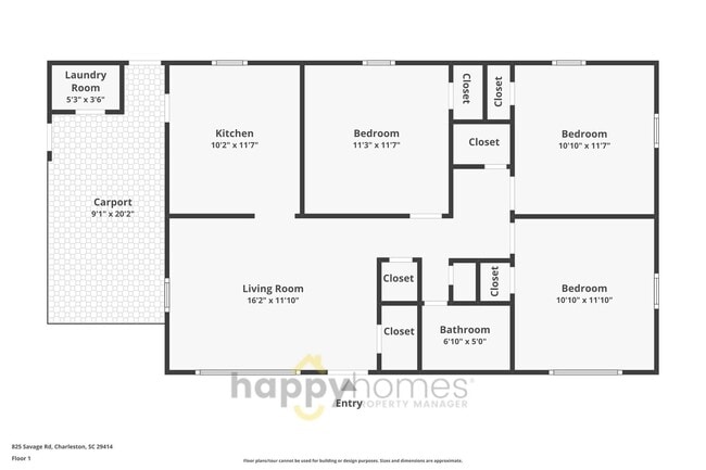 Building Photo - 3 Bedroom, 1 Bath Home in Castlewood of West Ashley