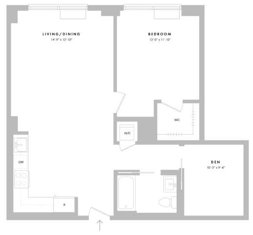 Floorplan - The Hazel Jersey City