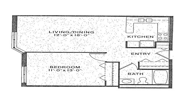 1BR/1BA - Valleyview Heights