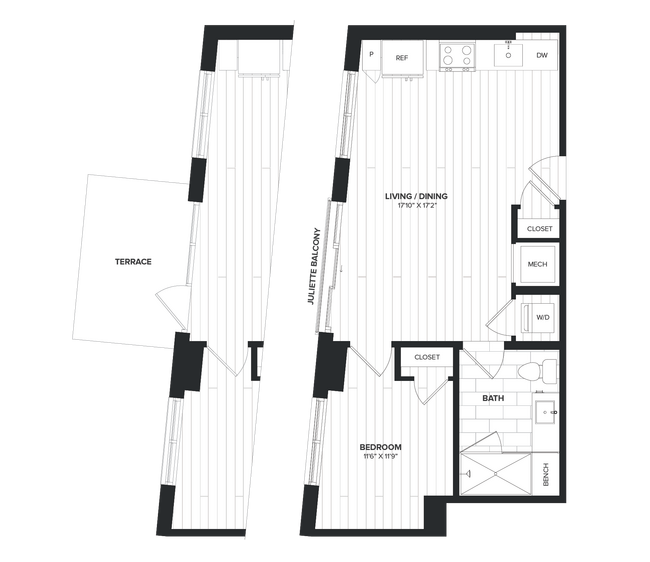 Floorplan - The Milton
