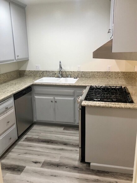 Kitchen - New Granite Counter Top - 16181 Ganges Lane #2, Huntington Beach, CA 92647