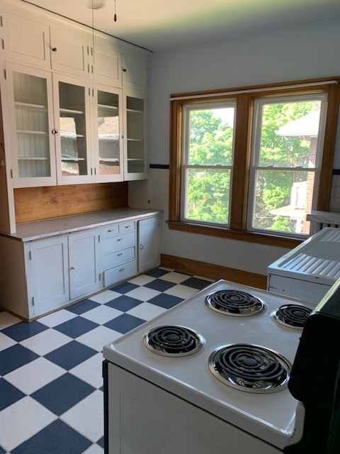 Kitchen with built ins - 2012 E 3rd St