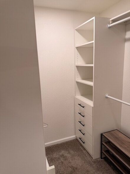 Large master closet with built-ins - 3075 Forest Hills Dr
