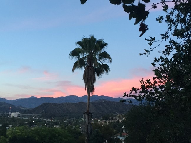 Sunset over the mountains - 3277 Palmer Dr