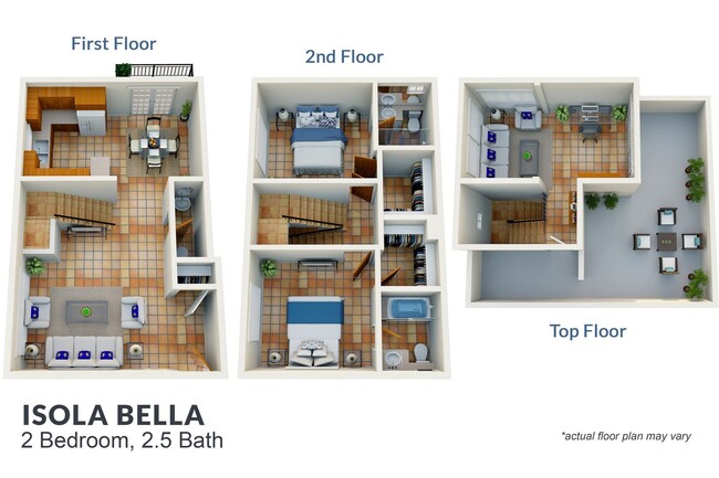 Floorplan - Isola Bella