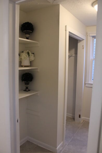 Main bedroom closet/mudroom - 13 E North Ave