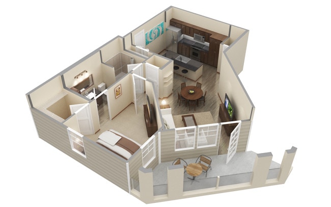 Floorplan - Messina Luxury Apartments