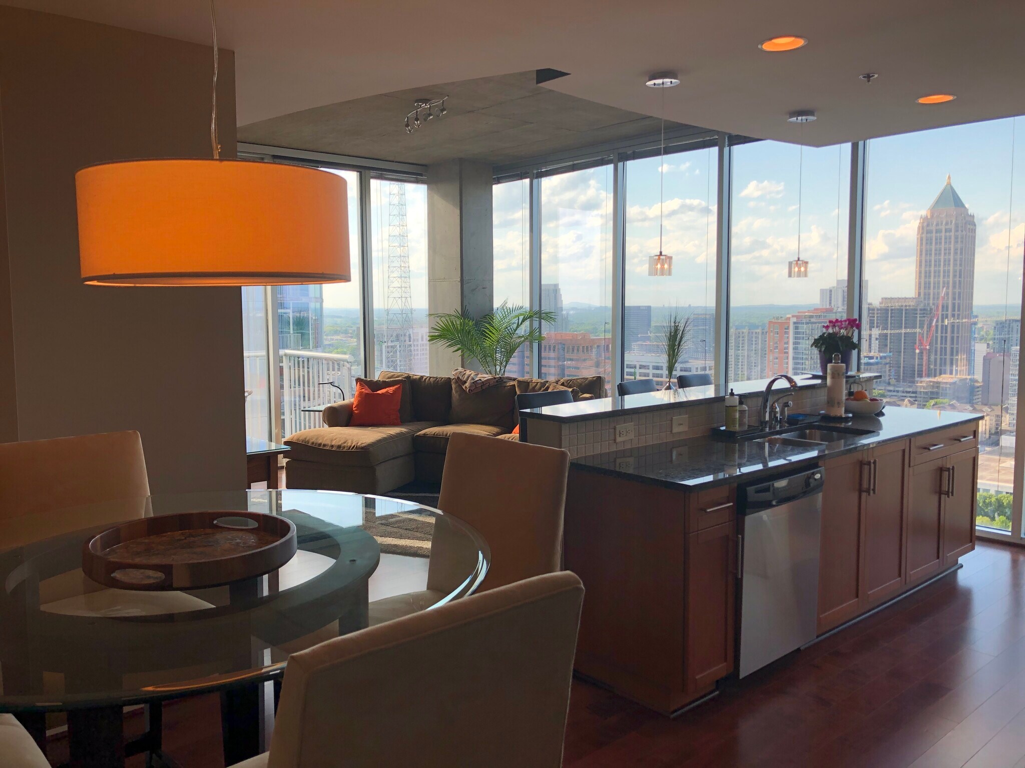 Dining Room View - 855 Peachtree St NE