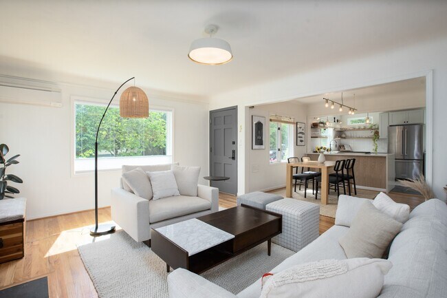 Main Floor - Living + Dining Room - 6363 NE 31st Ave