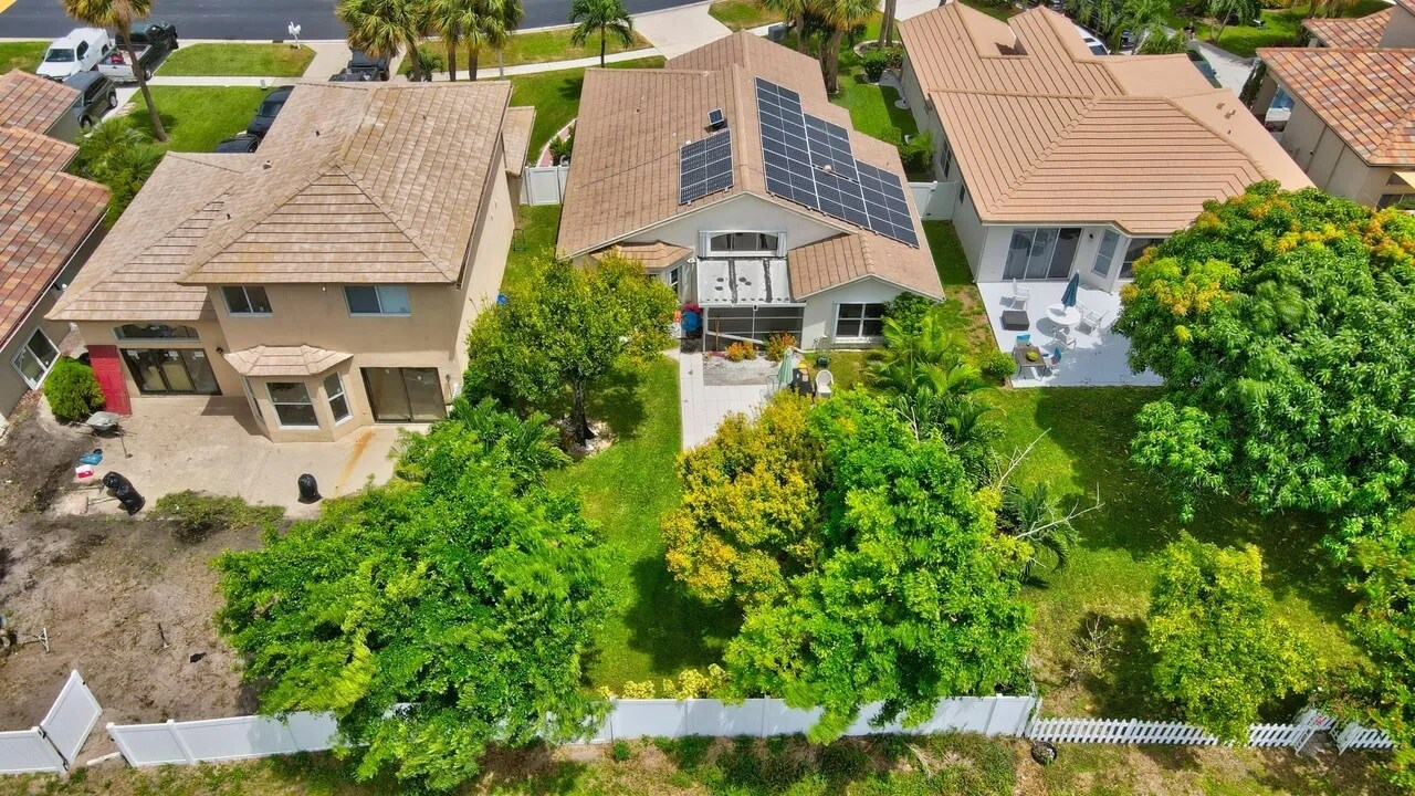 Backyard Arial View - 7927 Manor Forest Blvd