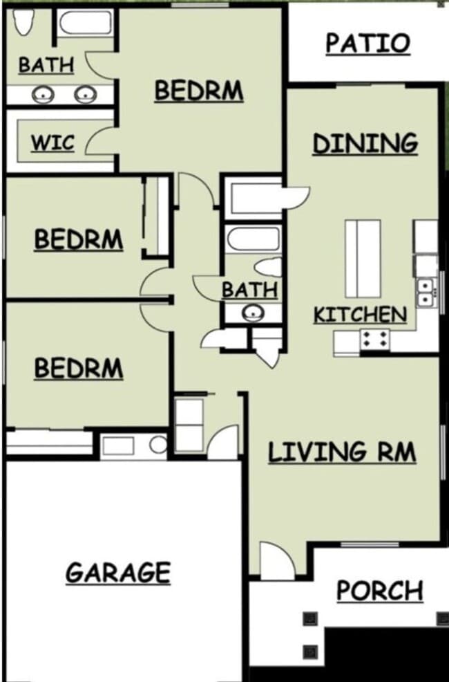 Building Photo - MOVE IN READY! 3 bed 2 bath Heat pump with A/C - Tenino School District