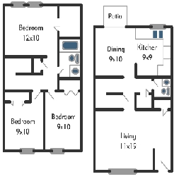 3BR/1.5BA - Grand Oak Community