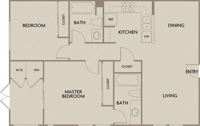 Floorplan - Theatre Square Apartments