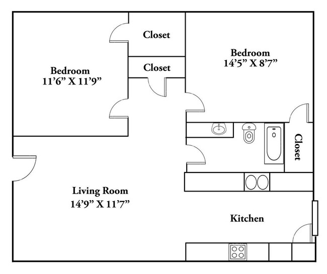 Floorplan - St. Charles Place Apartments