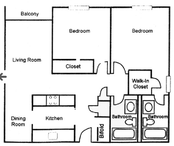 2BR/2BA - Parkview Village West