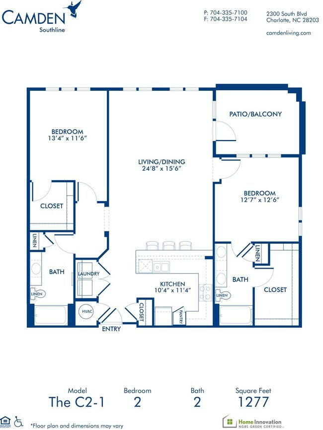 Floorplan - Camden Southline