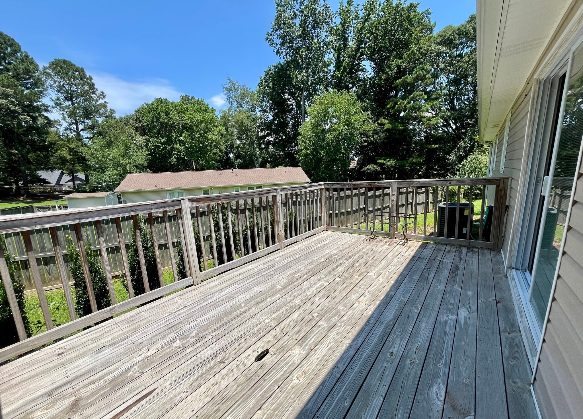 Back Deck - 9330 Wallace Tatum Rd