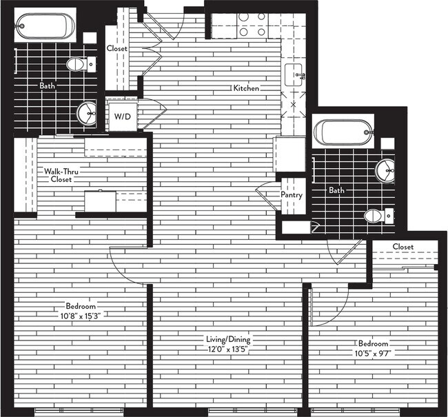 B05 Two Bedroom - Blossom Plaza