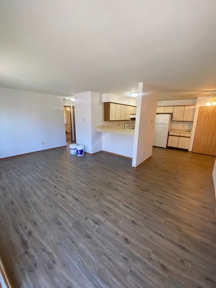 Living Room - Hemlock Street Apartments