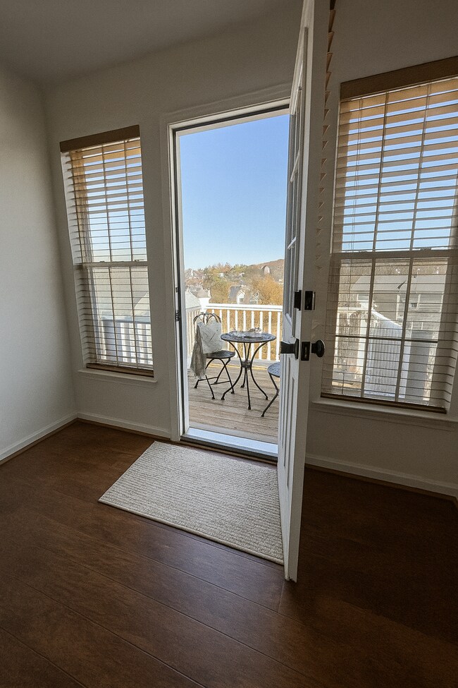 walk out deck from primary bedroom - 1518 montessori terrace