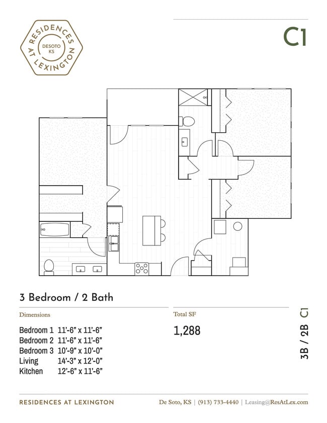 C1 - Residences at Lexington