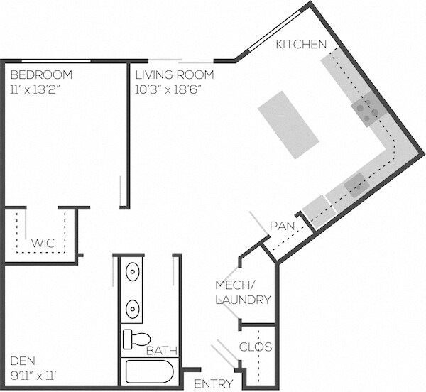 Floorplan - Adams Edge Apartments