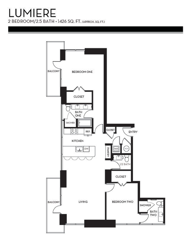 Floorplan - Liberty Sky