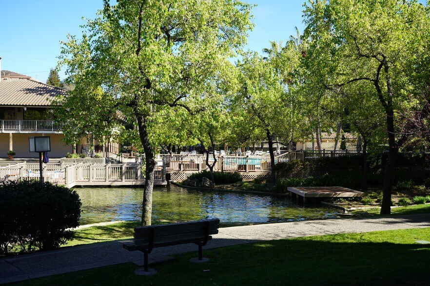 Clubhouse and main pool - 320 N Civic Dr