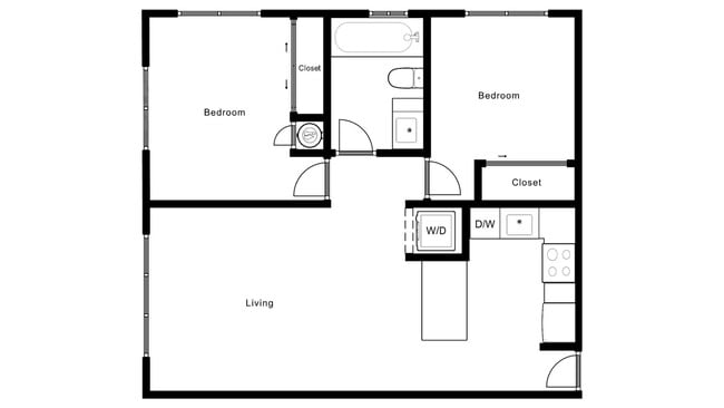 Floorplan - SoTro Apartments