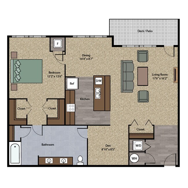 Floorplan - The Apartments at Lux 96