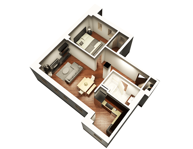 Floorplan - Somerset Place Apartments