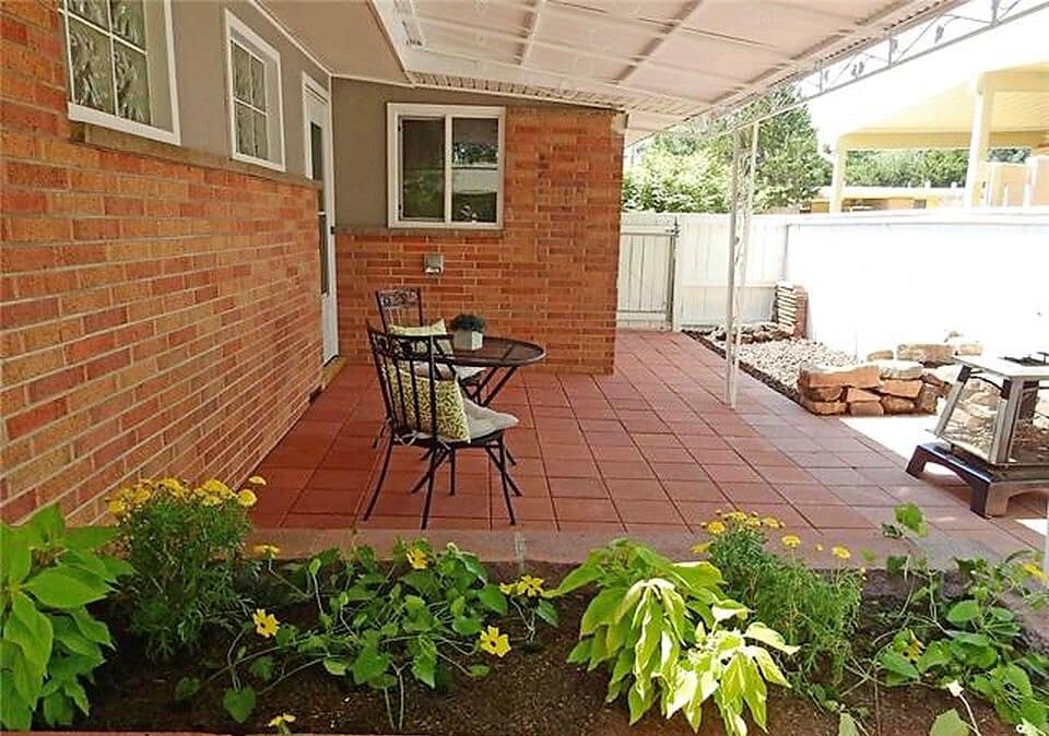 Covered patio - perfect for those hot summer days! - 6110 Dover St