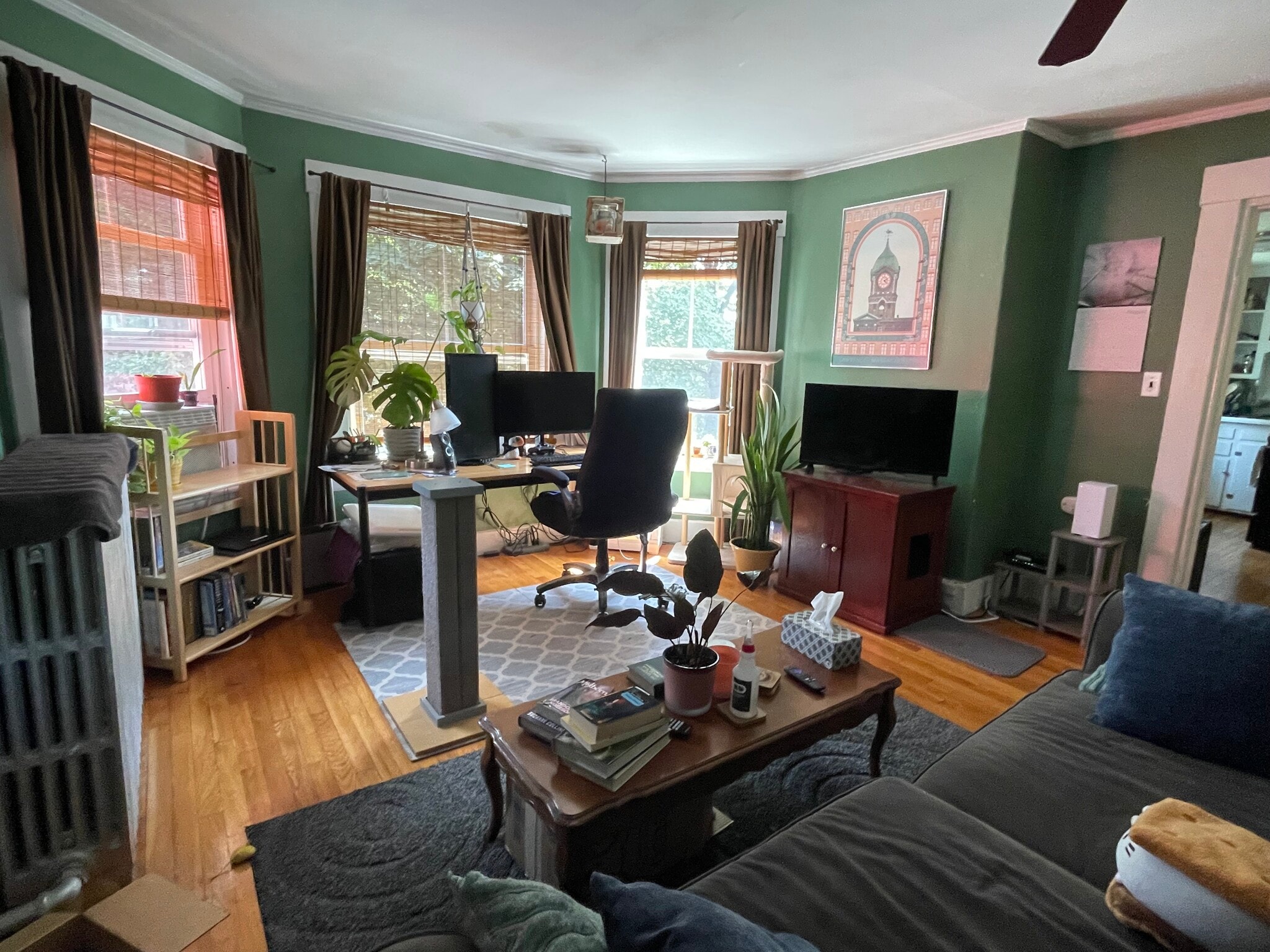 2nd rm w/furniture - 7 Bowdoin Ave