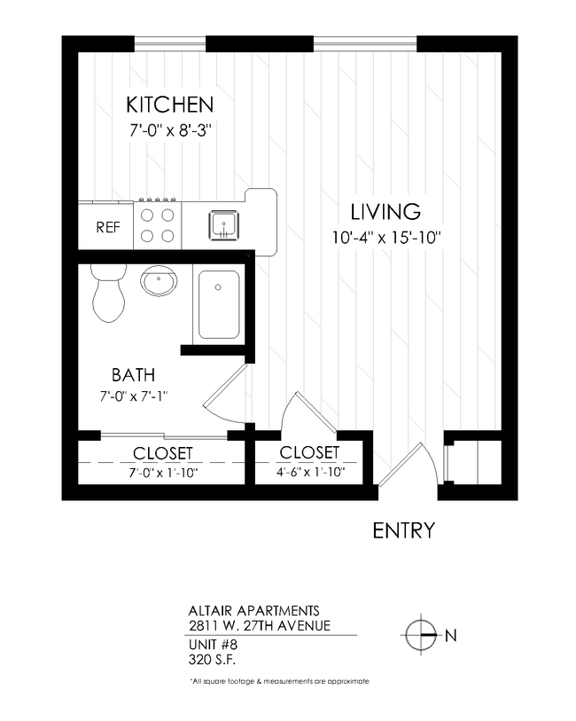 Floorplan - Altair Apartments