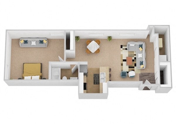 Floorplan - Renaissance at the Power Building