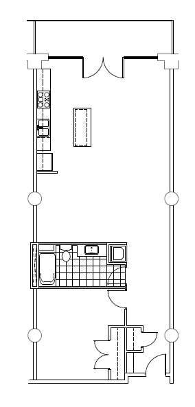 1BR/1BA - Chesapeake Lofts