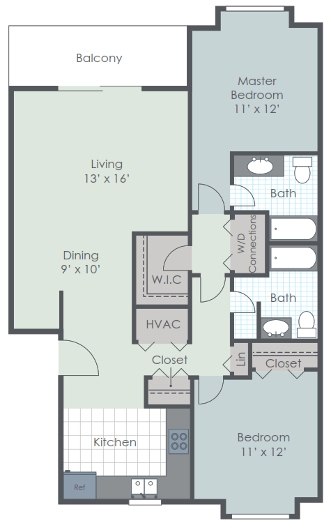 Floorplan - Knoxville Pointe