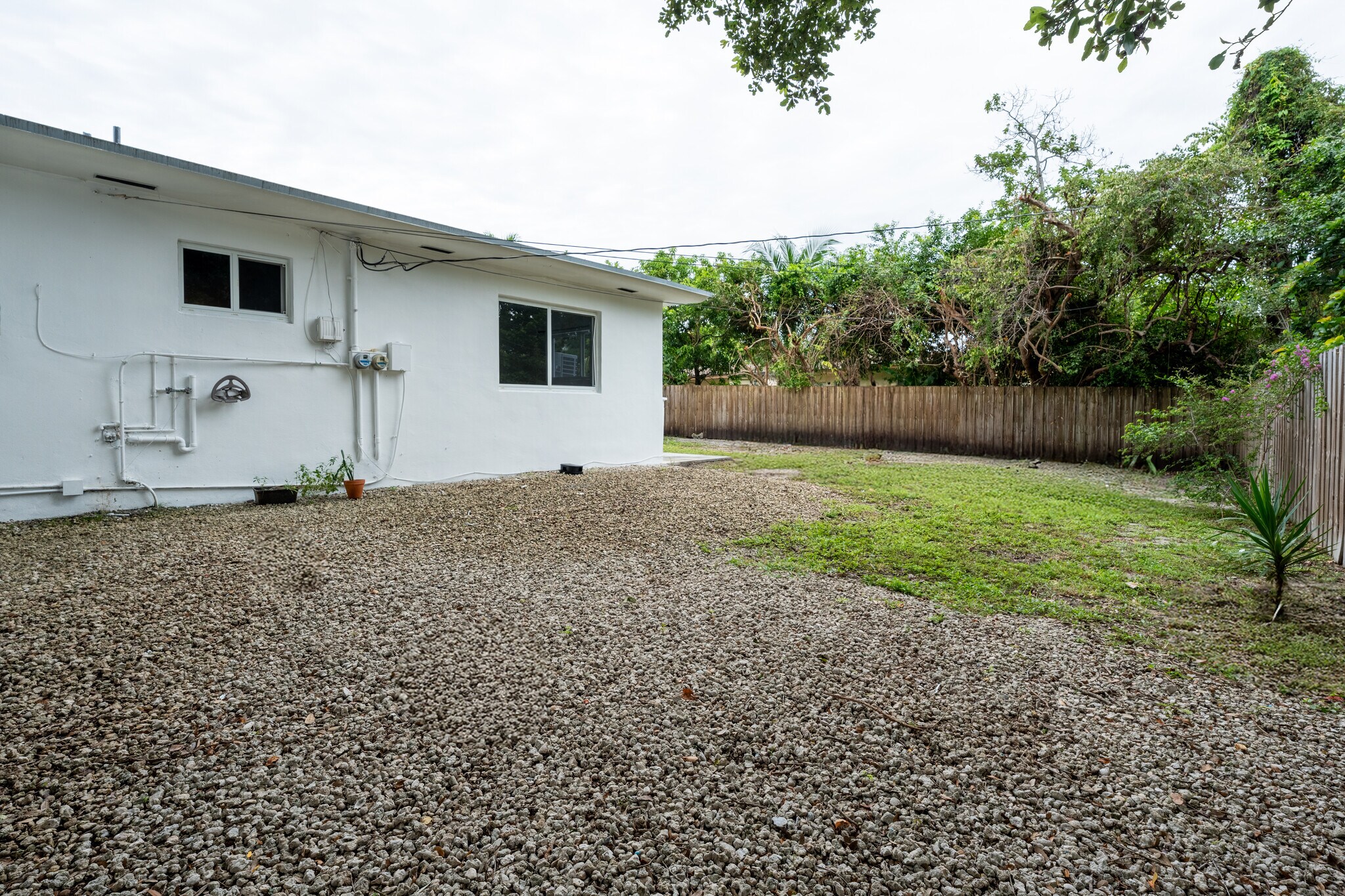 Private Side Yard - 1317 NE 116th St