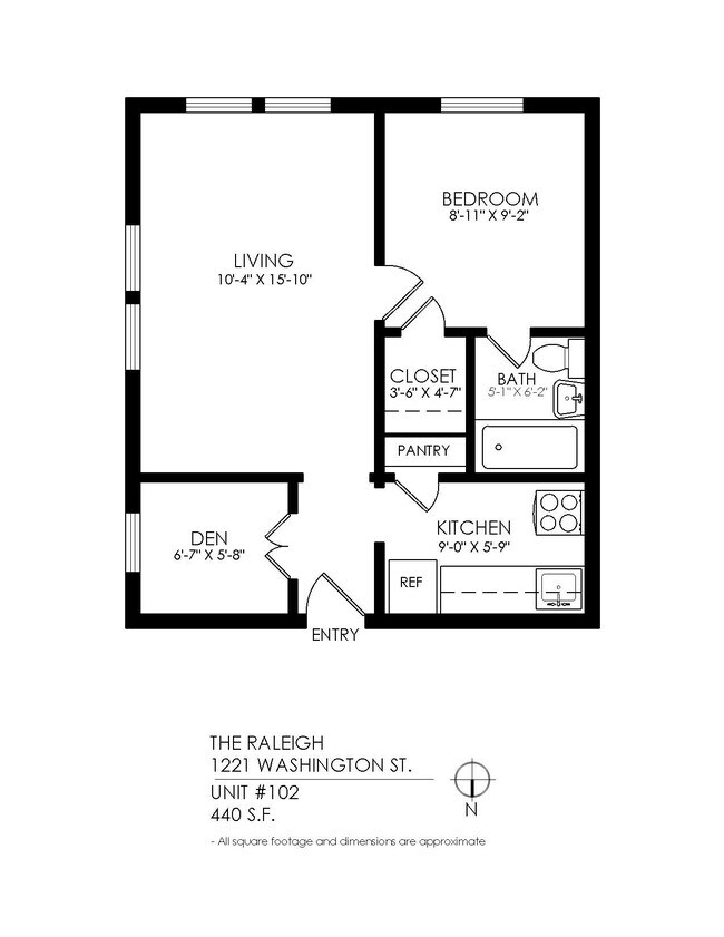 Floorplan - The Raleigh