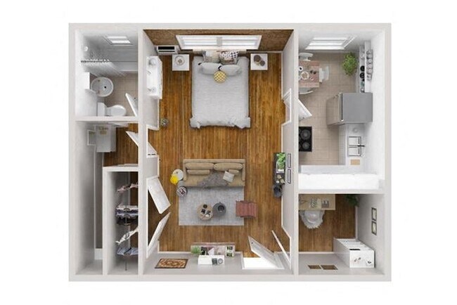 Floorplan - Gailmore Apartments