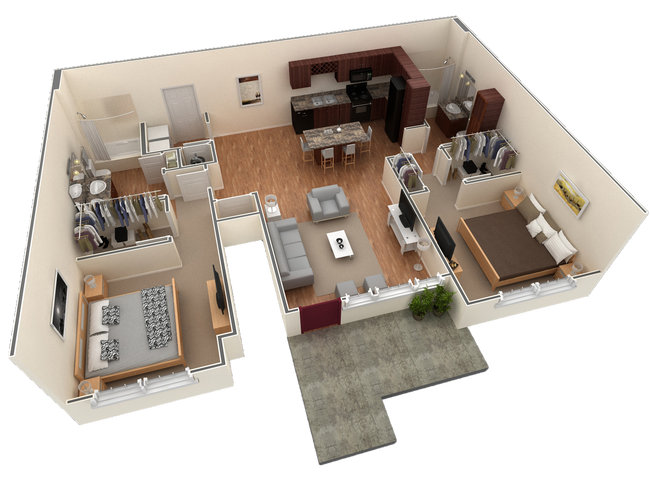 Floorplan - Springs at Gulf Coast