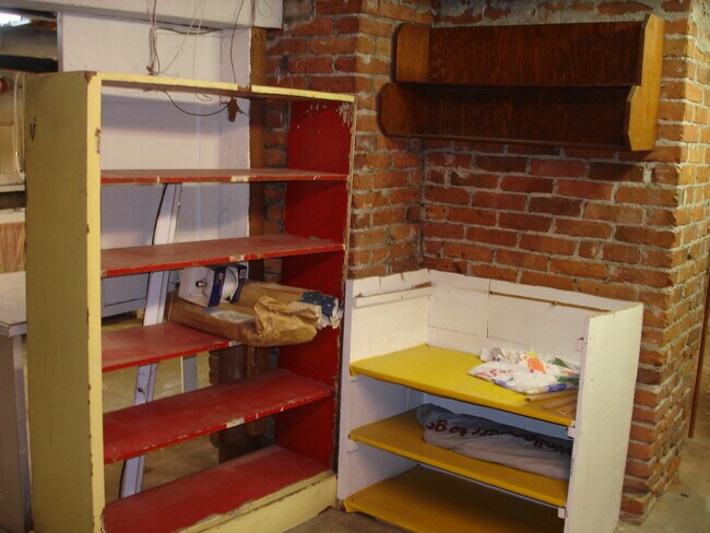 Basement Storage Shelves - 3402 N 28th St