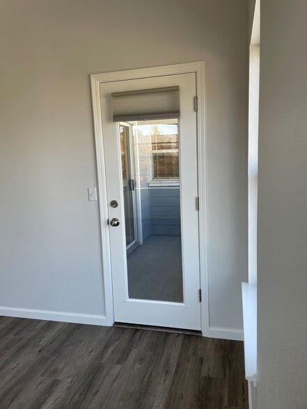 Bedroom (door to balcony) - 419 8th St