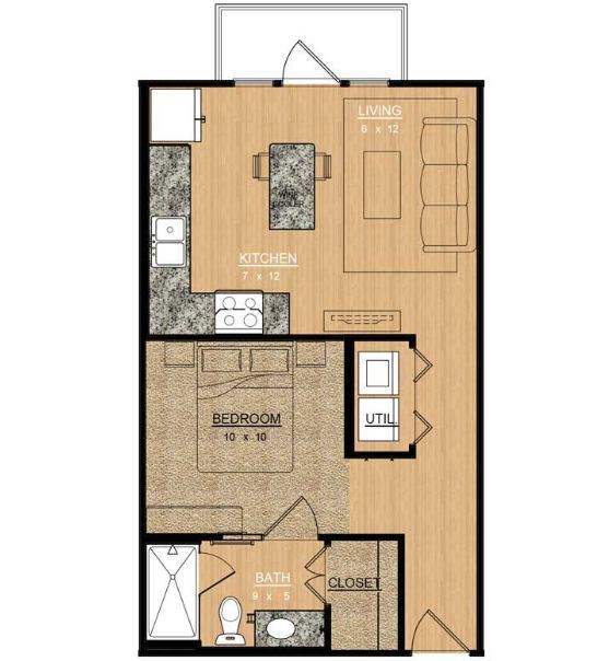 Floorplan - Magnolia at Bishop Arts